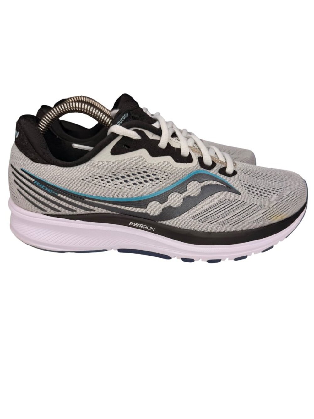 Saucony Ride 14 Gray 'Fog' Running Shoes Men's Size 8